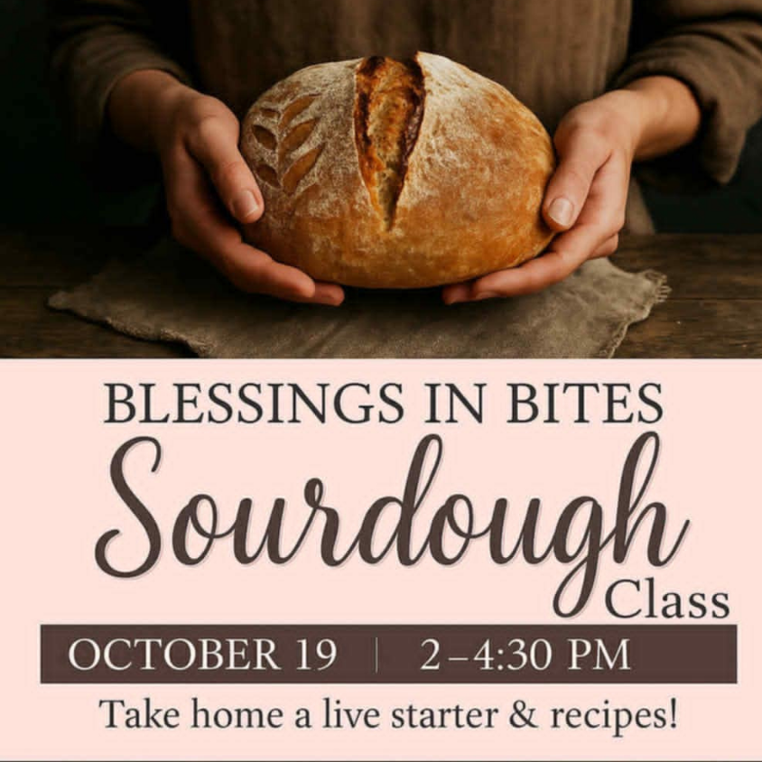 Sourdough Class with Blessings in Bites