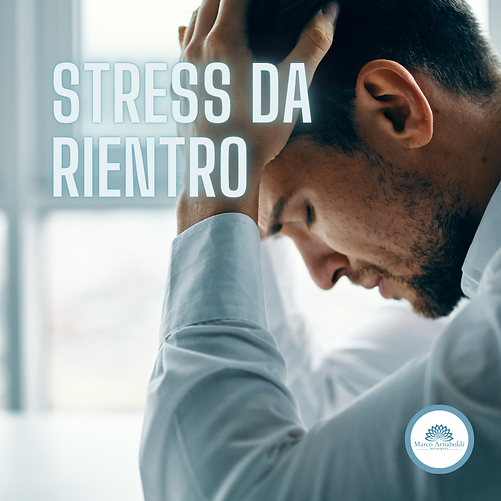 Uomo stressato