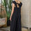 Thumbnail: Ruffle Knit Maxi Jumpsuit