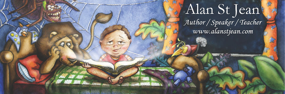 Alan St. Jean Home Page Header
