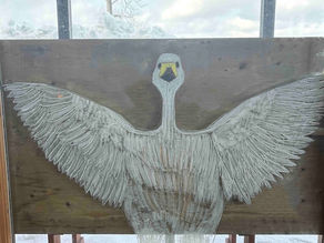 【ミヤボラ】冬のキットパスアート