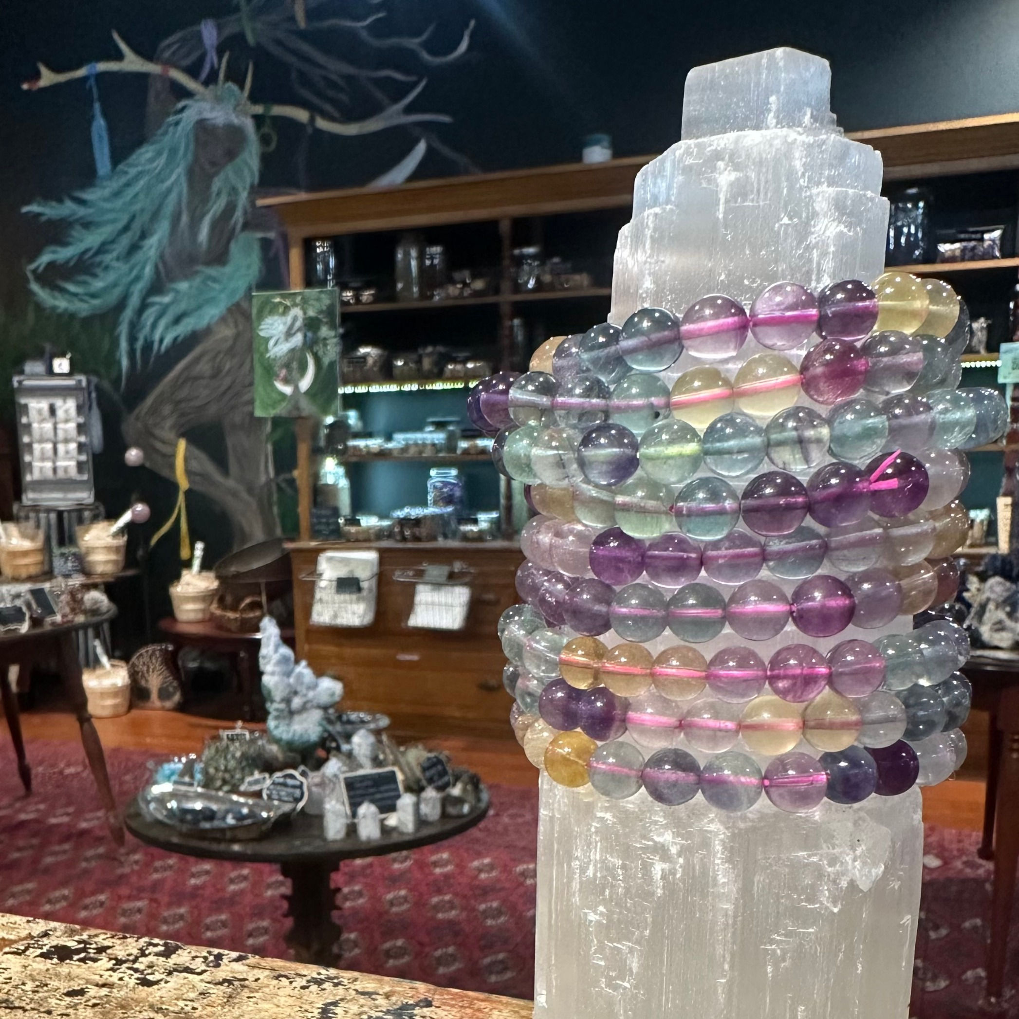 Fluorite Beaded Bracelet