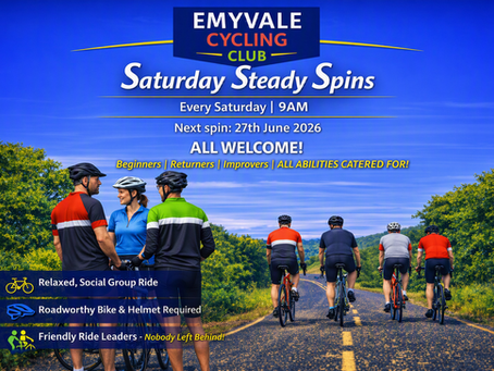 Saturday Steady Spins - for beginners, improvers & returners!