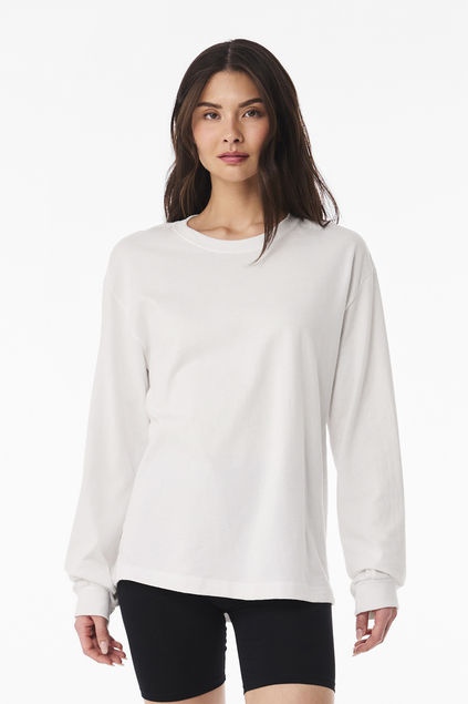 Thumbnail: BELLA+CANVAS® Unisex 6-Ounce Heavyweight Long Sleeve Tee