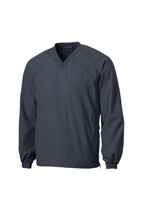 Thumbnail: Sport-Tek® V-Neck Raglan Wind Shirt