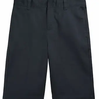 Boy's Flat Front Adjustable Waist Shorts (Prep)