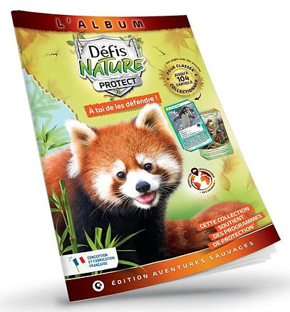 Défis Nature Protect - Album de rangement Panda Roux (fr) #CO 6#
