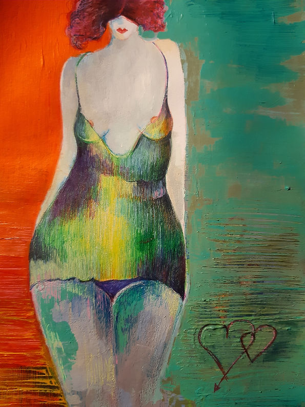 Kaya - Every moment is a fresh beginning | Mixed Media