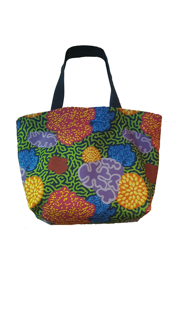 Flash Tote_Coral Floral (Large)