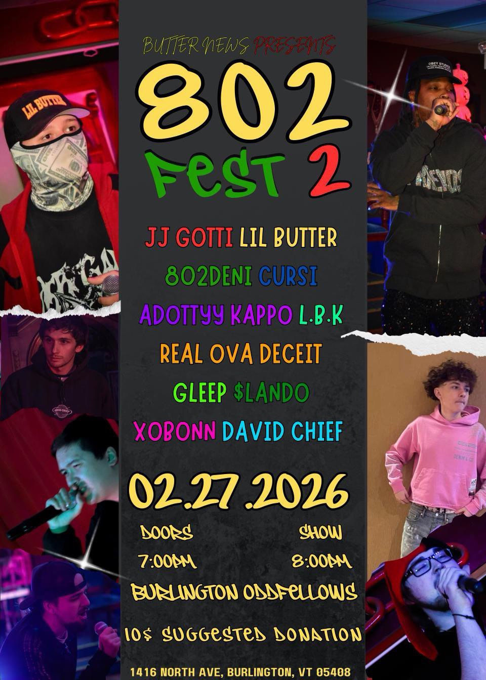 LIVE MUSIC! Lil Butter Hip Hop Showcase