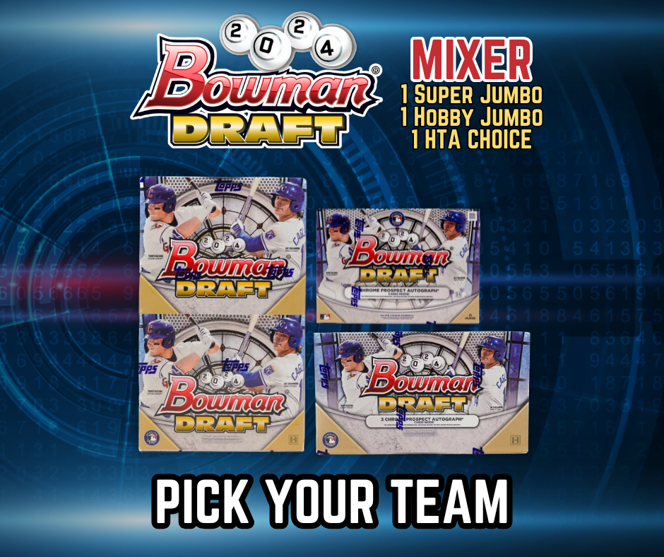 078 PYT 2024 Bowman Draft 3box Mixer 1 Super Jumbo + 1 Hobby Jumbo