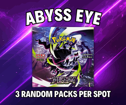 662: Pokémon Japanese Abyss Eye Booster Box *Random 3-Packs