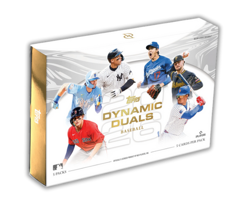 2026 Topps Dynamic Duals Baseball Hobby Box | Chomps Live Breaks