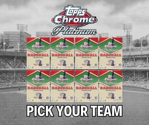 658: PYT 2025 Topps Chrome Platinum Blaster 8-box #1 | Chomps Live