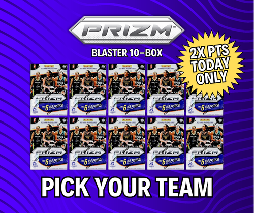 729: PYT 2025 Prizm WNBA Blaster 10-box | Chomps Live Breaks