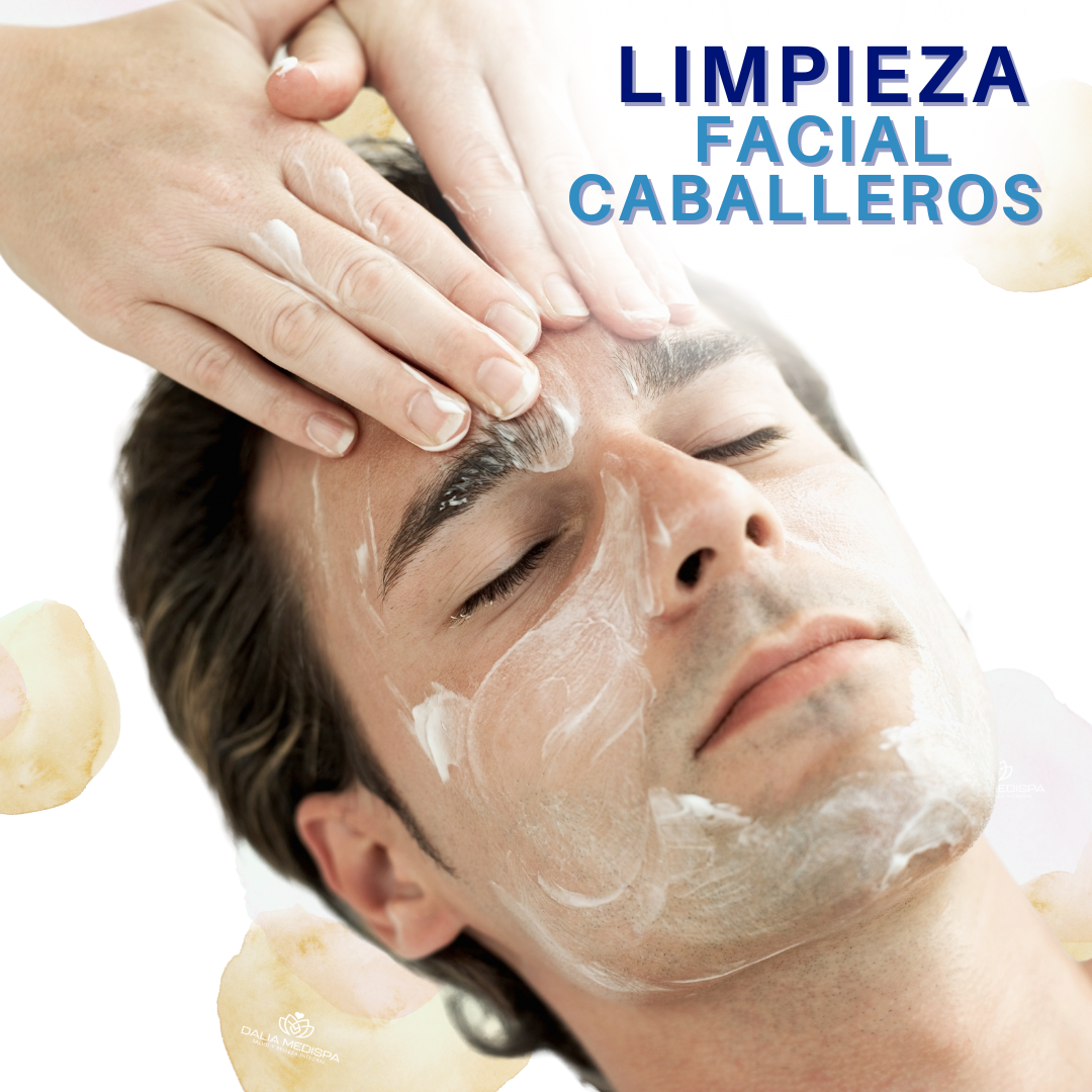 Limpieza facial hombre