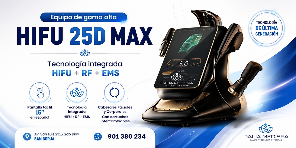 Hifu 25D - Dalia Medispa - San Borja