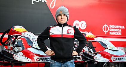 Norbert Jr Plaszewski on his way to the ROK Cup Superfinal