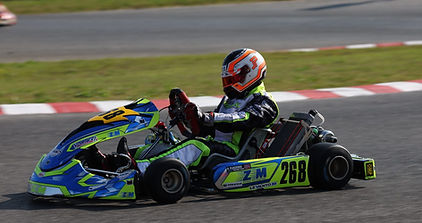 Norbert Jr Plaszewski ready for the second round of the WSK Final Cup