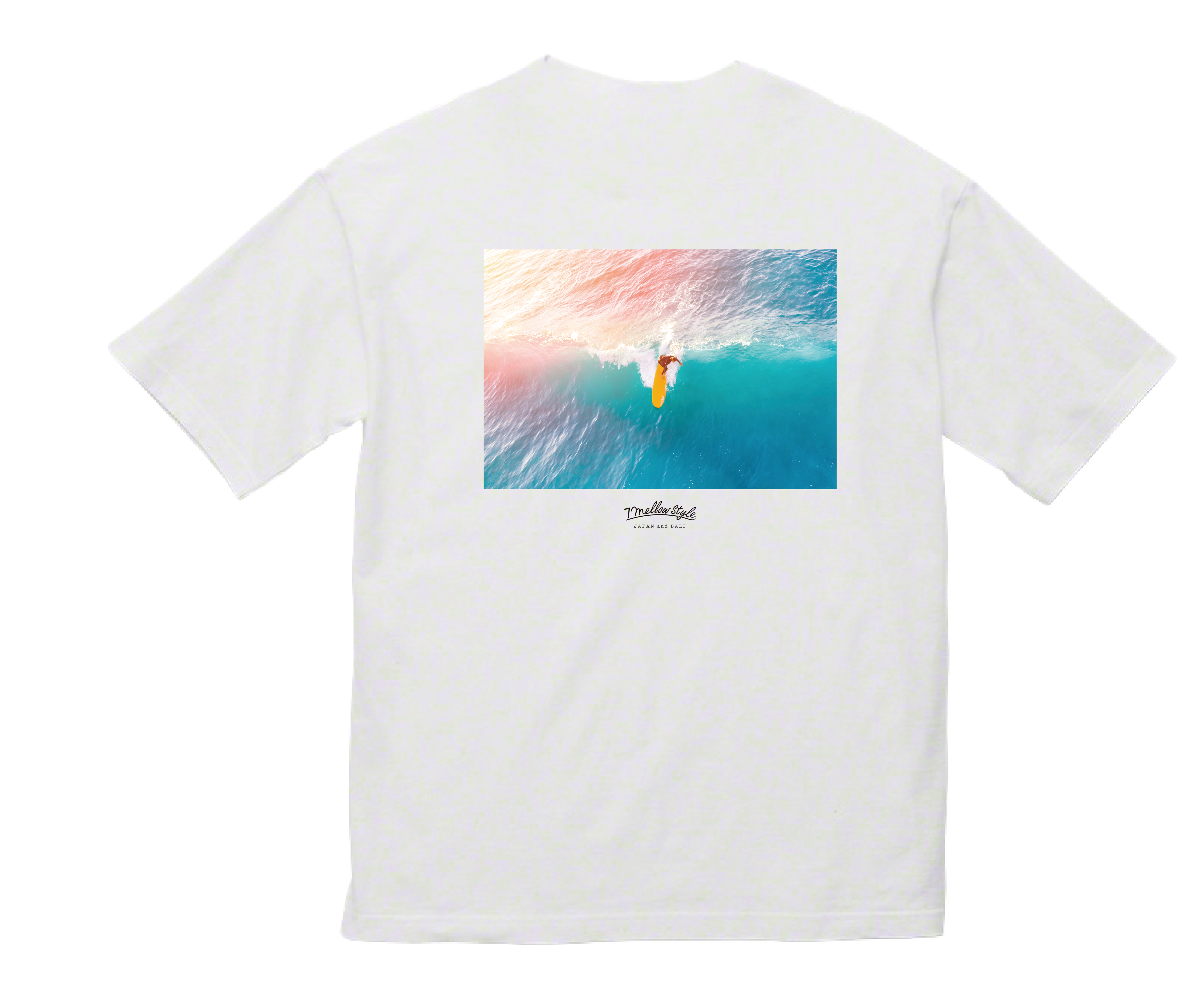 Organic cotton graphic オーガニックコットングラフィック/ホワイト