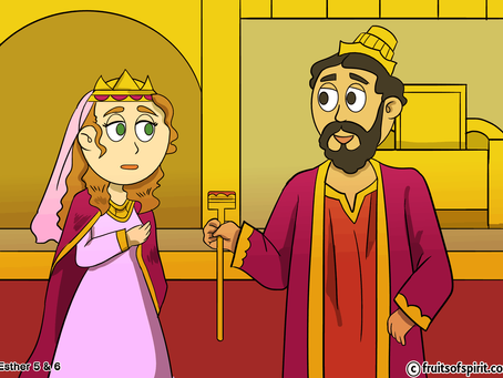 Esther Saves Her People Coloring Page