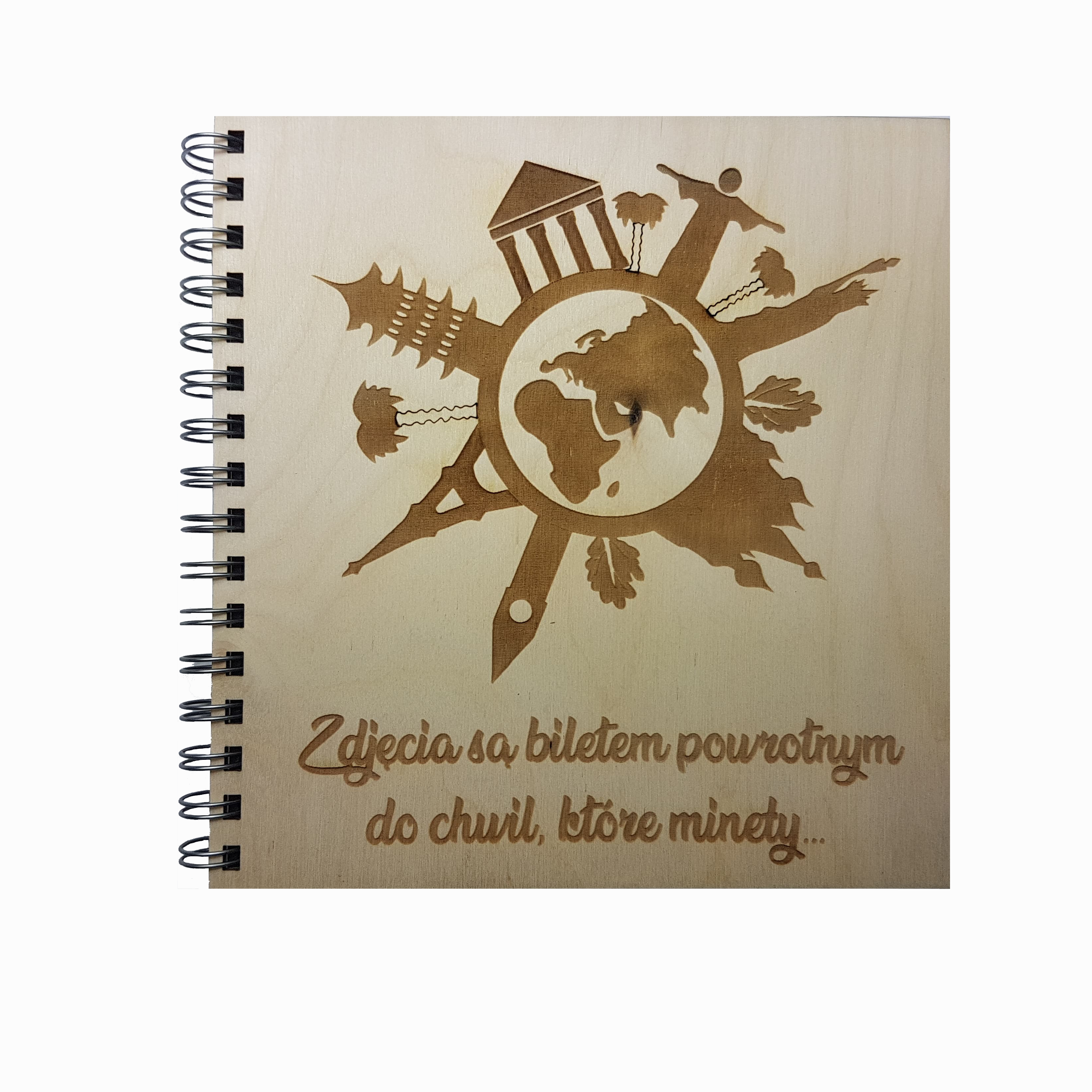 Album na zdjęcia 21x21 cm PODRÓŻE