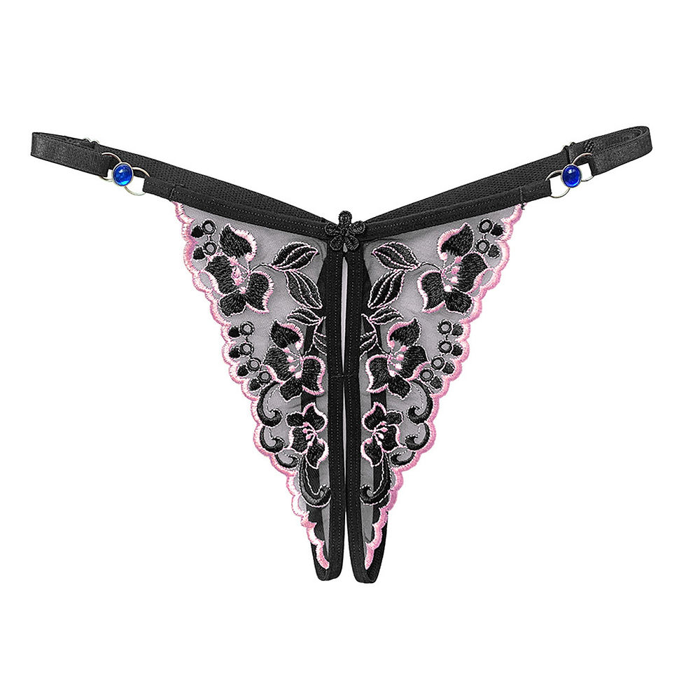 Thumbnail: Sexy Women Lace Panties Floral