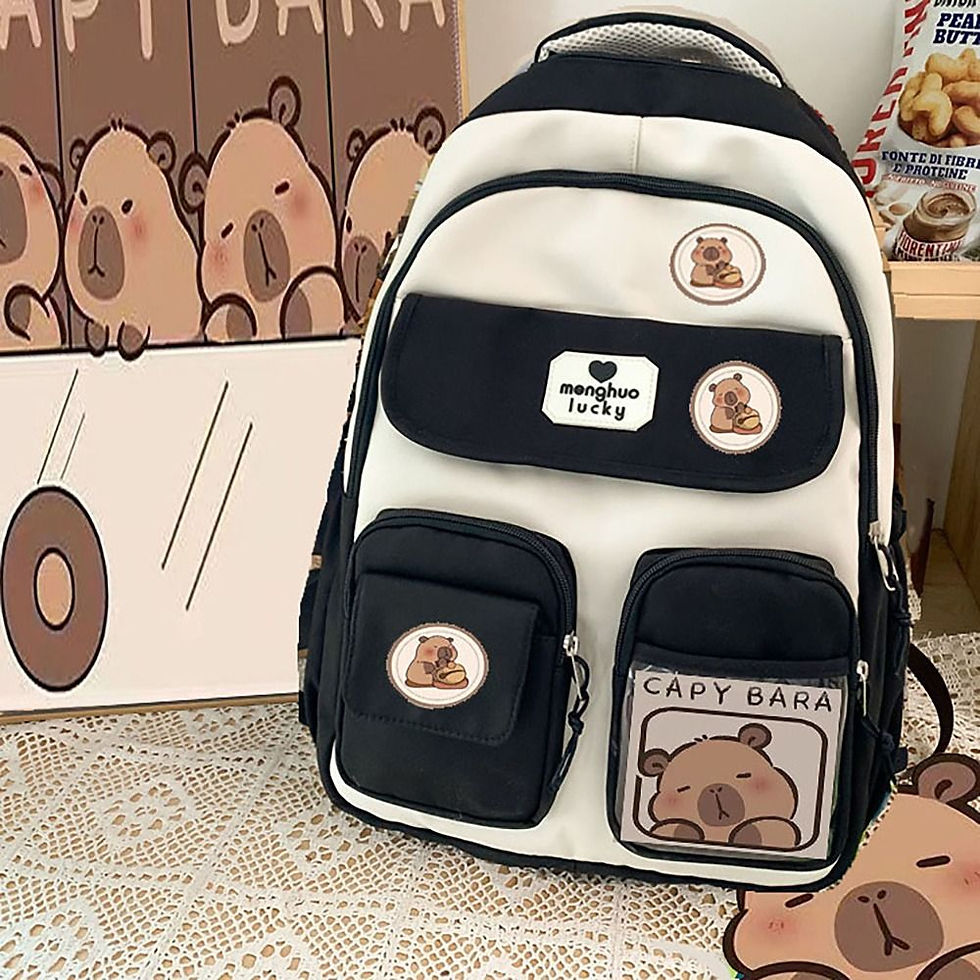 Thumbnail: High Quality Capybara Schoolbag