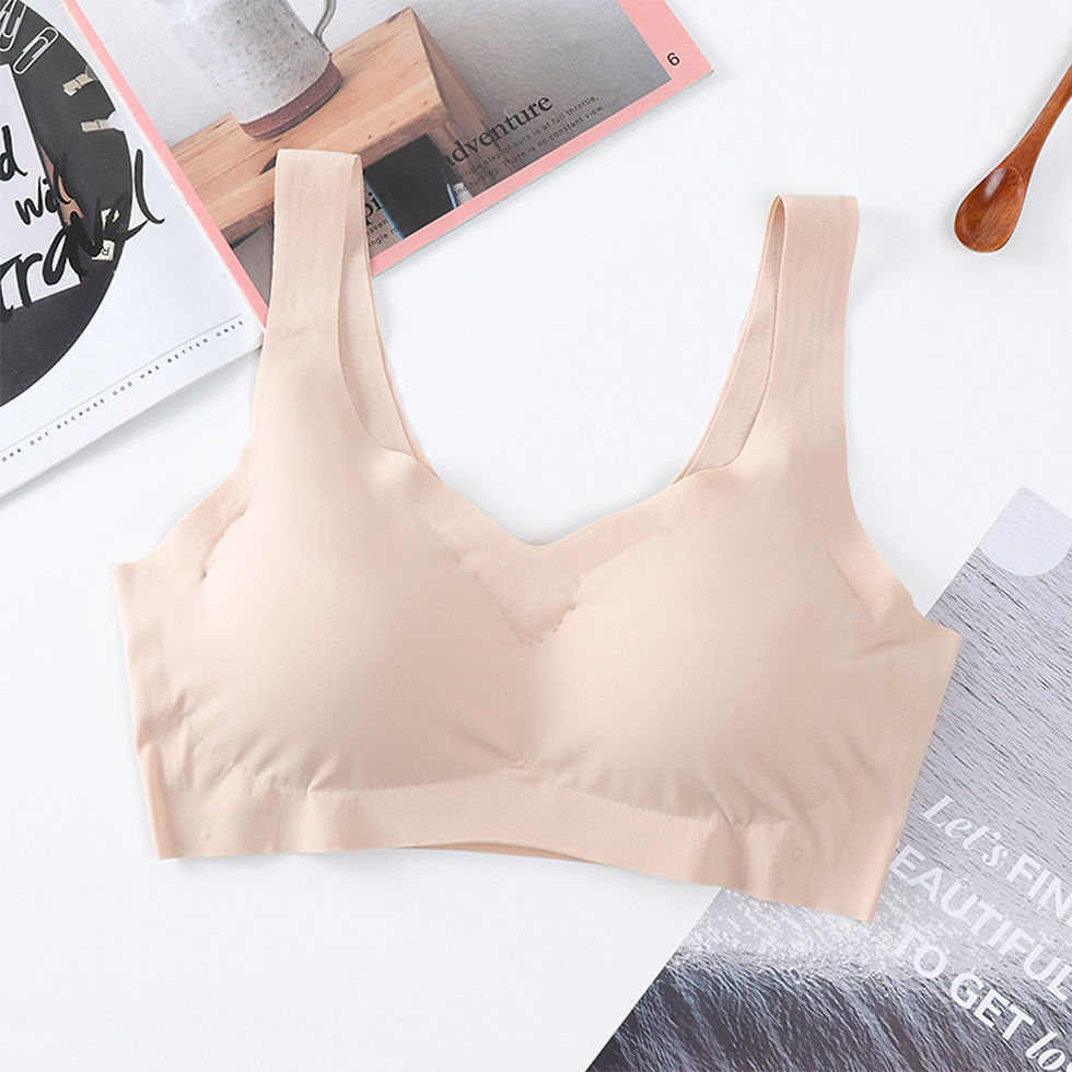 Thumbnail: Women Ladies Seamless Wireless Bras