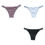 Miniatura: 3PCS/Set Women Lace Lotus Panties
