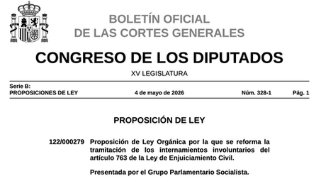 El Congreso tramita una reforma del art. 763. Para los ingresos involuntarios urgentes hará falta una segunda opinión de otro psiquiatra y obligatoriamente con un abogado presente