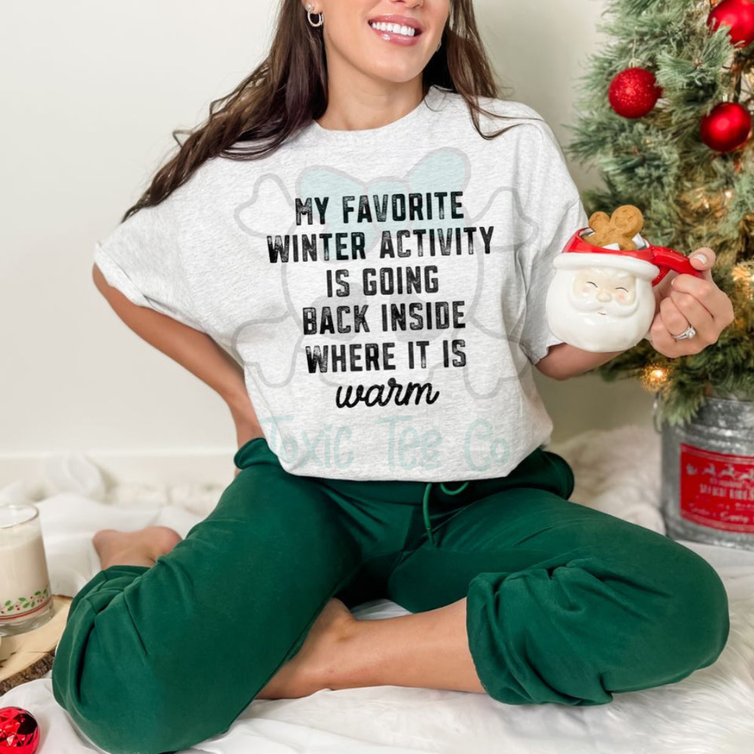 Favorite winter activity 