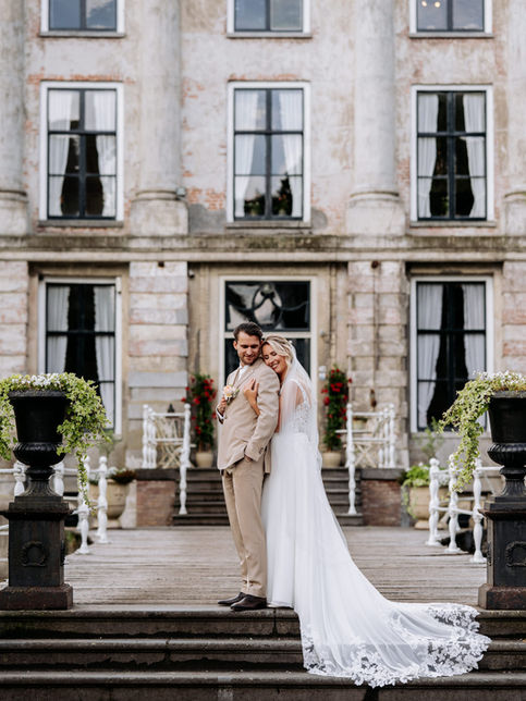 Trouw fotoshoot Kasteel Ter Horst Loenen