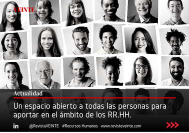Un espacio abierto a todas las personas para aportar en el ámbito de los RR.HH.