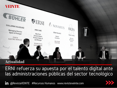 ERNI refuerza su apuesta por el talento digital ante las administraciones públicas