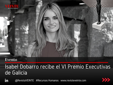 Isabel Dobarro recibe el VI Premio Executivas de Galicia