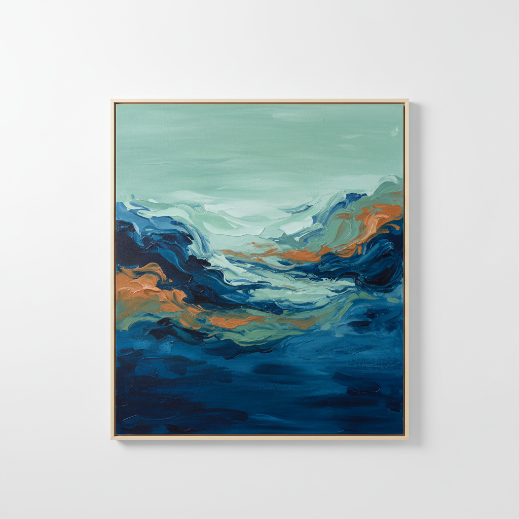Serene Abstract Landscape