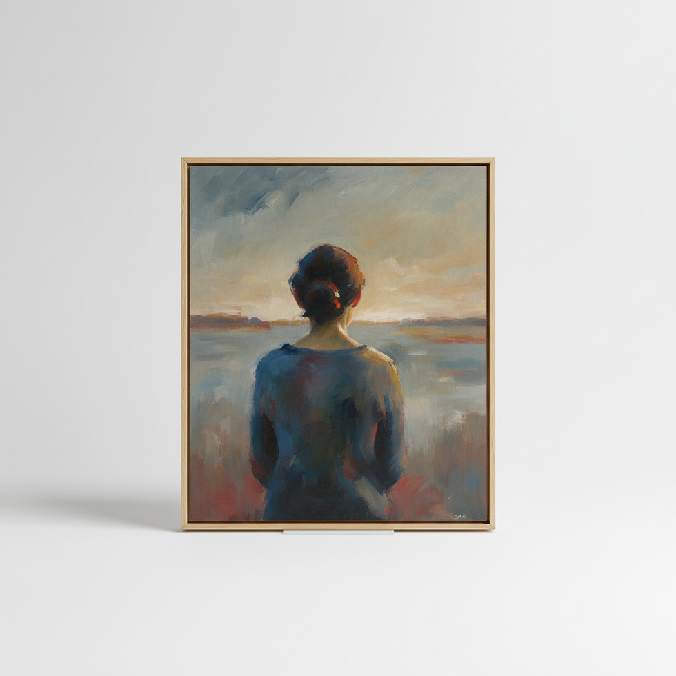 Contemplative Figure Study