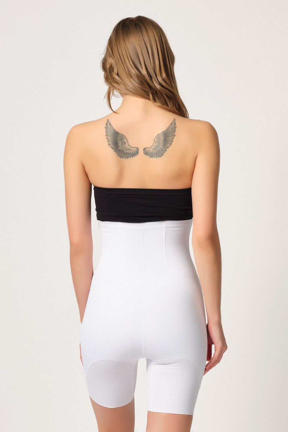 Thumbnail: 2832 - Laser Cut High Waist Hook and Eye Closure Tummy Belly Shaper Corset