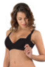 Thumbnail: 166 - Underwire Minimizer Bra with Laces