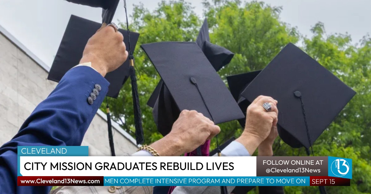 Men Celebrate Transformation from Homelessness to Stability at the City Mission Graduation