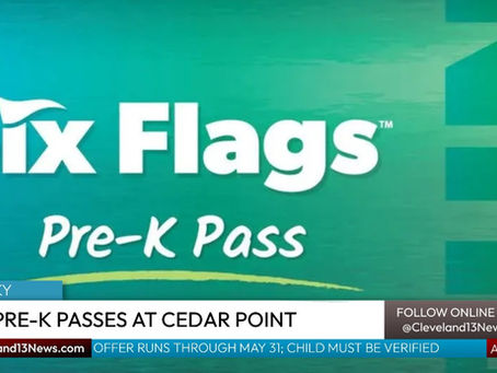 Six Flags Offers Free Season Passes for Preschoolers at Cedar Point and Other Parks