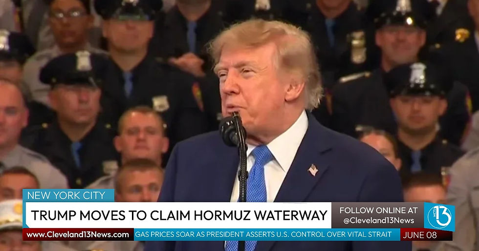 Trump Says He Will Declare Strait of Hormuz a U.S. Territory, Defends High Gas Prices