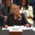 Pam Bondi at congressional hearing