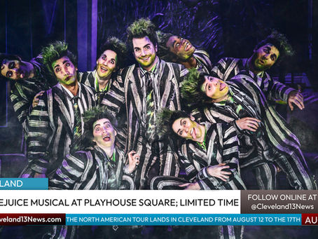 Beetlejuice Musical Haunts Playhouse Square for a Limited Time