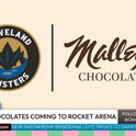 Malley’s Chocolates Named Official Chocolate Partner of Cleveland Monsters and Rocket Arena