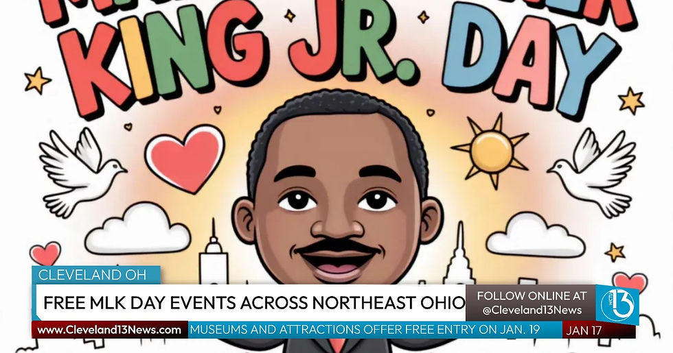 Free MLK Day Admission Opens Doors Across Northeast Ohio
