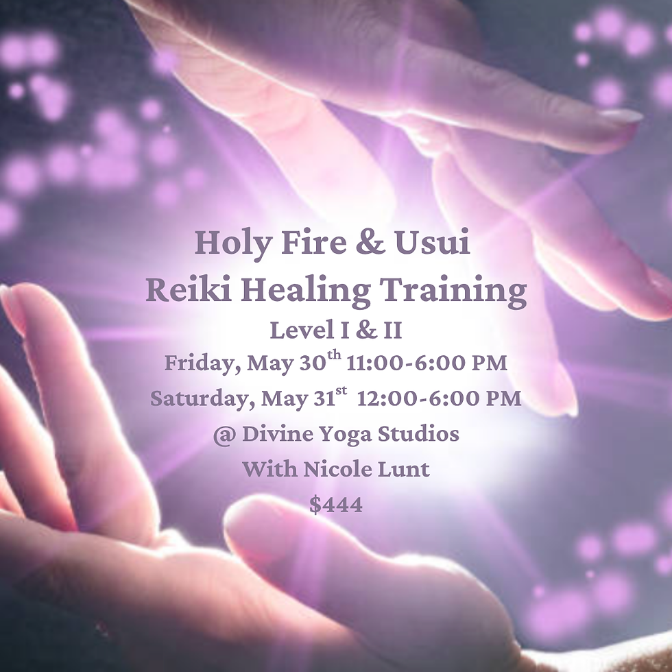 Reiki Training with Nicole Lunt