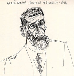 Portrait d'Iturrino - Derain