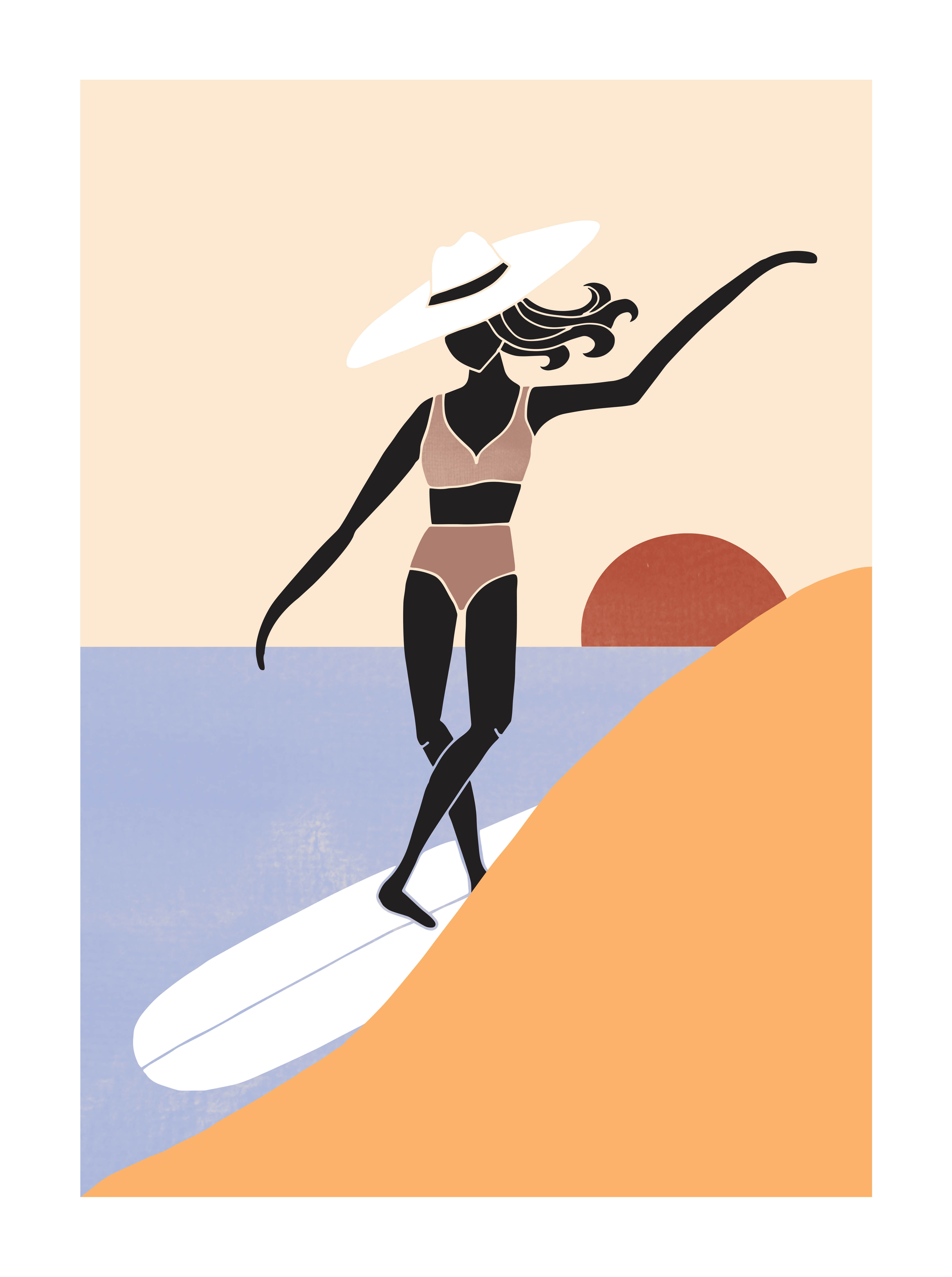 Marigold surfing
